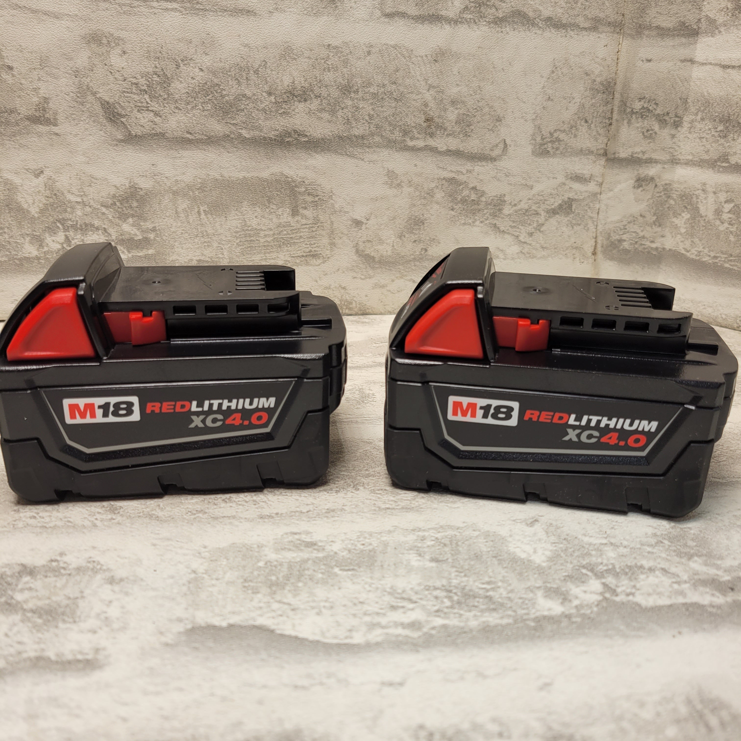 Genuine Milwaukee M18 XC 4.0 18V Extended Capacity Battery 2 Pack (7820735283438)